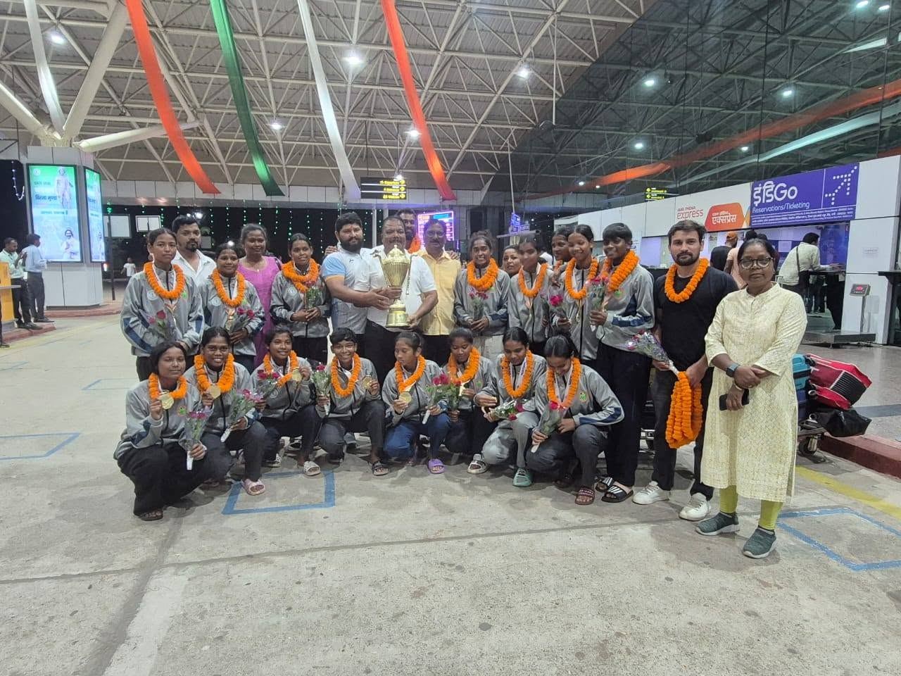 Team wearing Jaypee teamwear